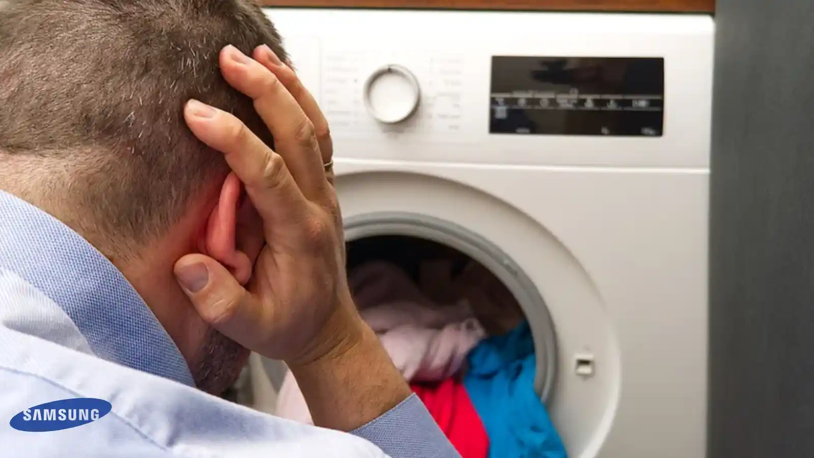 مشکل در موتور ماشین لباسشویی سامسونگ