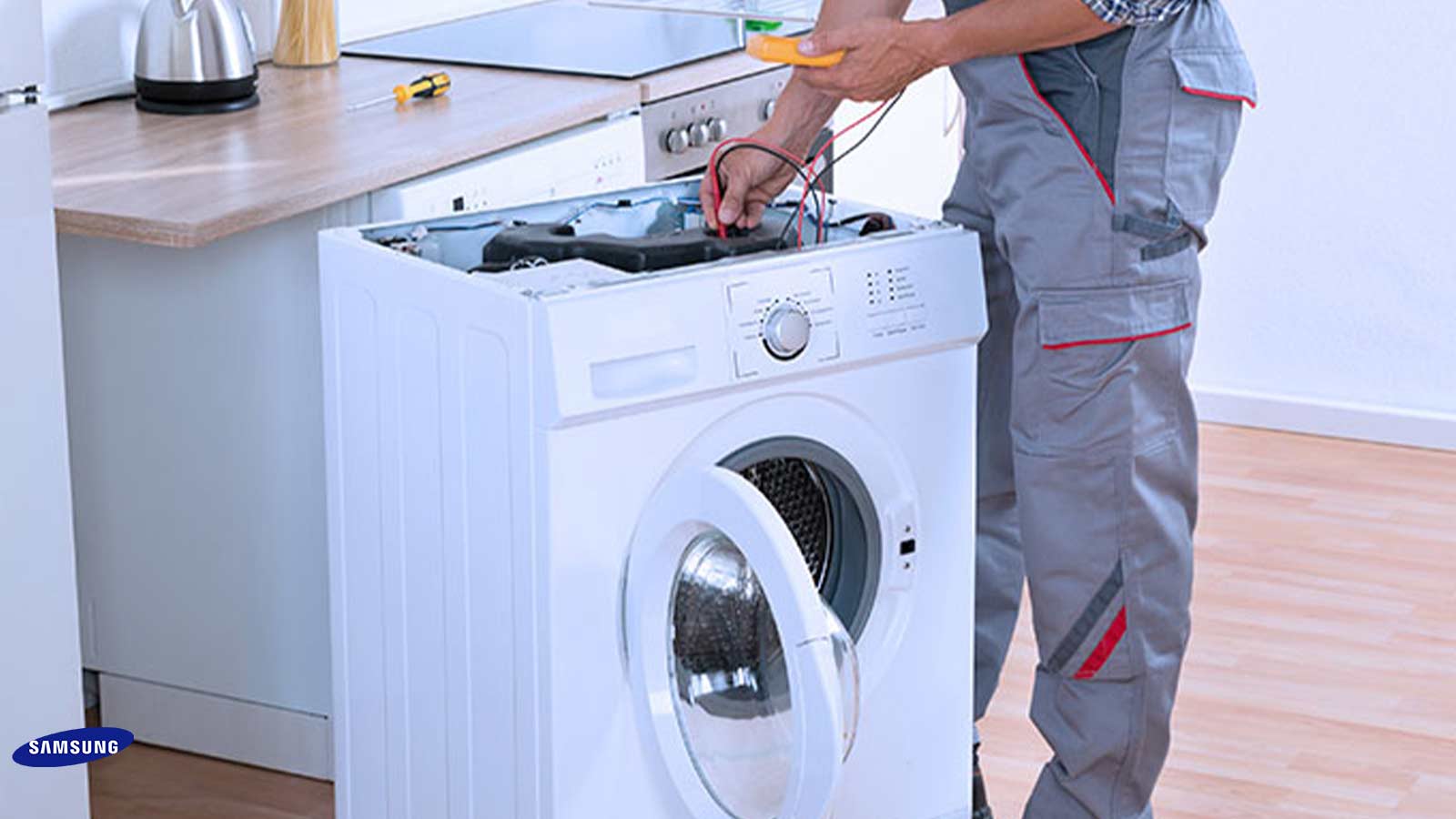 روش‌های تعمیر برد ماشین لباسشویی سامسونگ