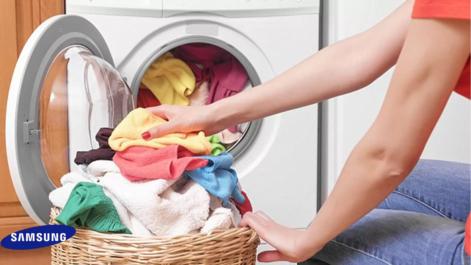 پر کردن ماشین لباسشویی بیش از حد ظرفیت