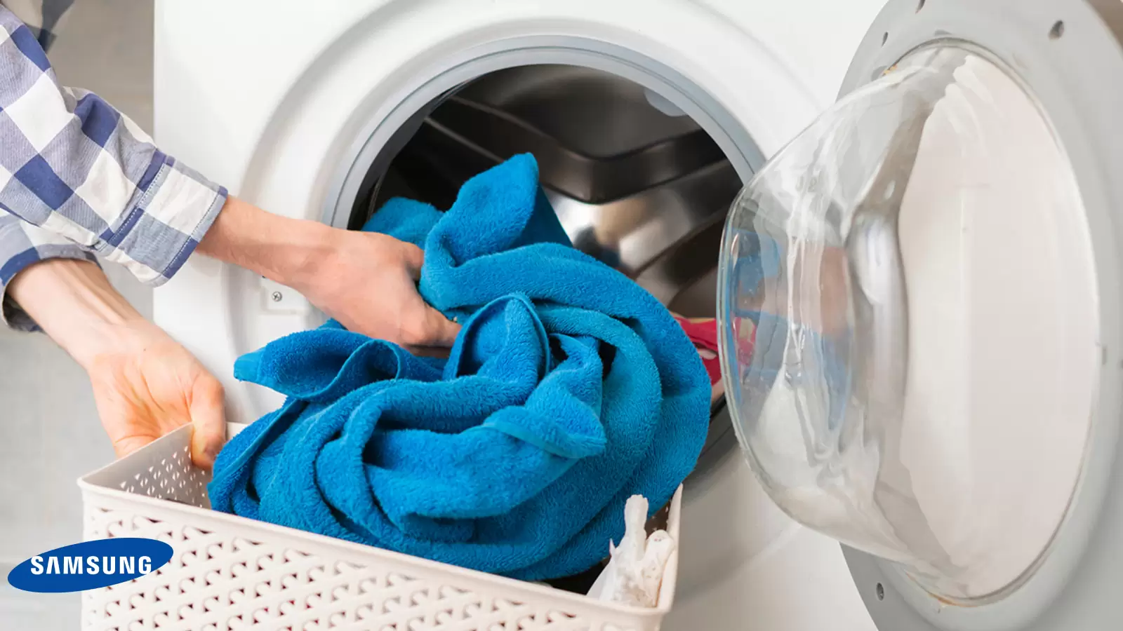علت بوی بد ماشین لباسشویی سامسونگ